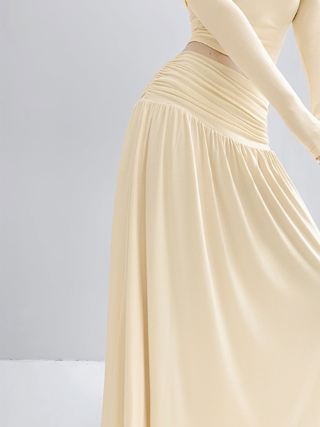 off shoulder slim fit long skirt setup