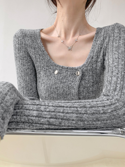 double breast slim fit short tops