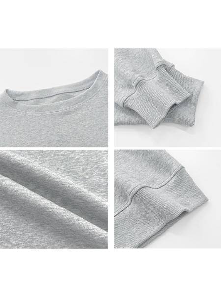 one shoulder oversize sweat