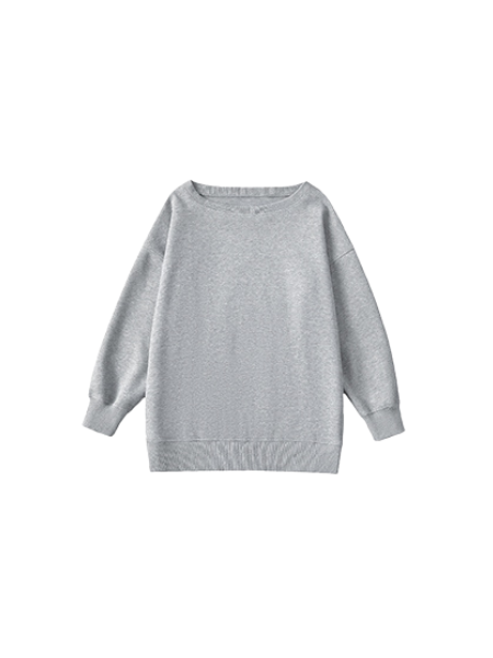 one shoulder oversize sweat