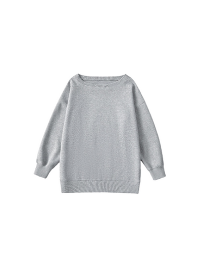 one shoulder oversize sweat