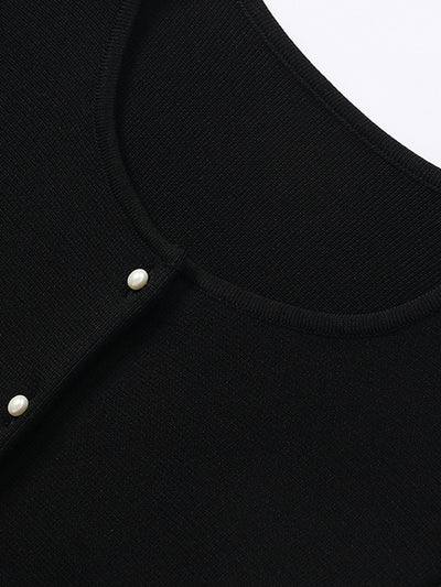 pearl cardigan tank top 2piece set
