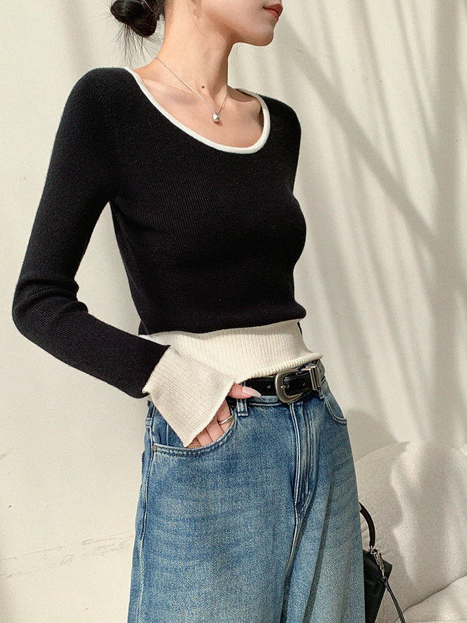 slimming short black tops