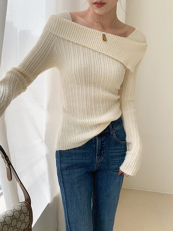 design slim fit sweater
