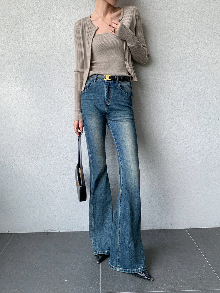sweater long sleeve tops camisole 2 piece set