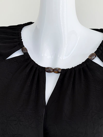 puff sleeve niche design tops