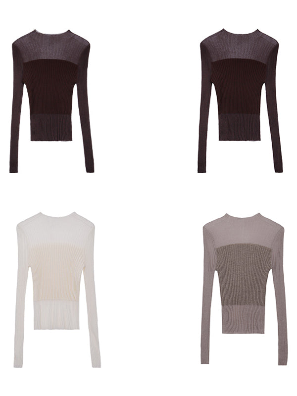 see through long sleeve tops