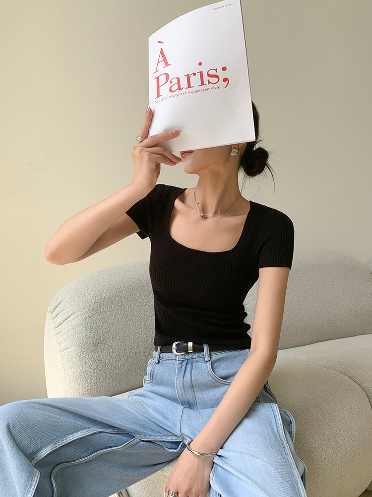 high waist light blue wide cut long denim pants