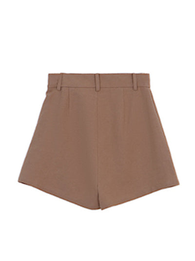 wide leg casual short pants