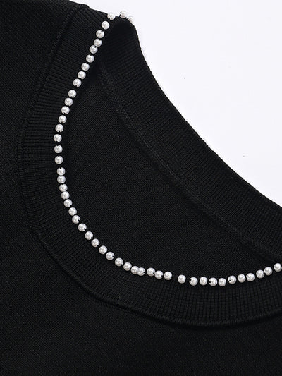 pearl cardigan tank top 2piece set