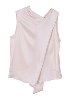 satin back ribbon sleeveless