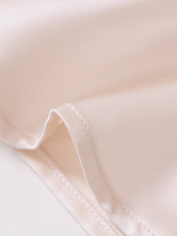 satin back ribbon sleeveless