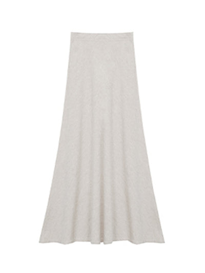 v neck tops long skirt 2 piece set