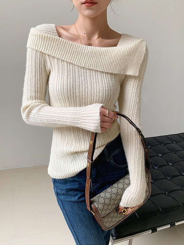 design slim fit sweater