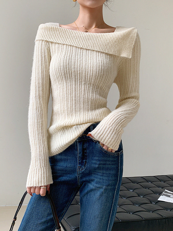 design slim fit sweater