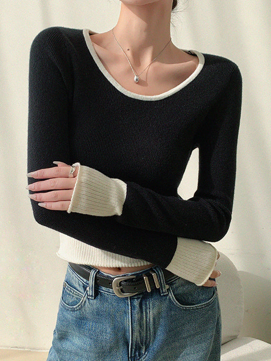 slimming short black tops
