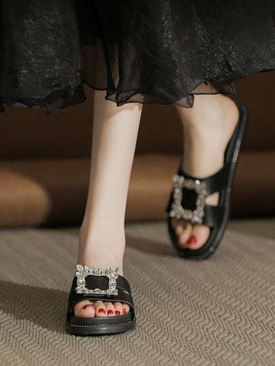bijou flat sandals