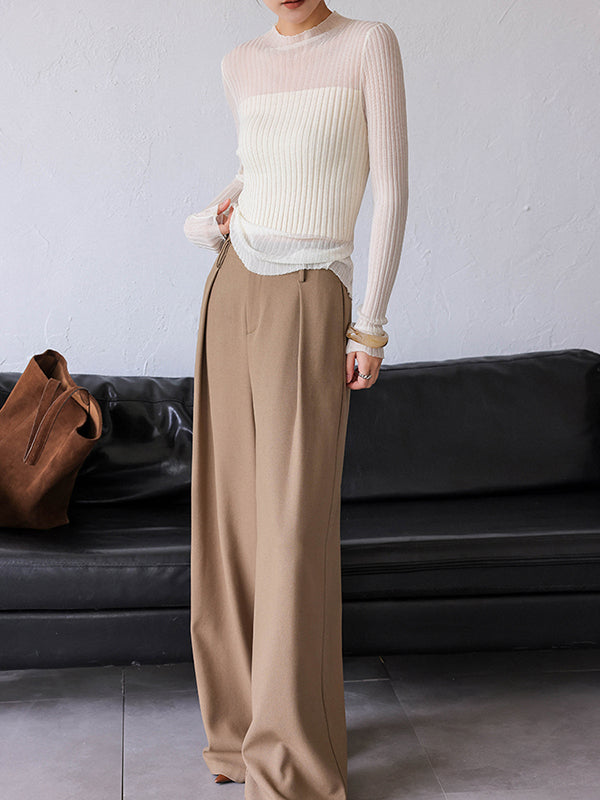 see through long sleeve tops