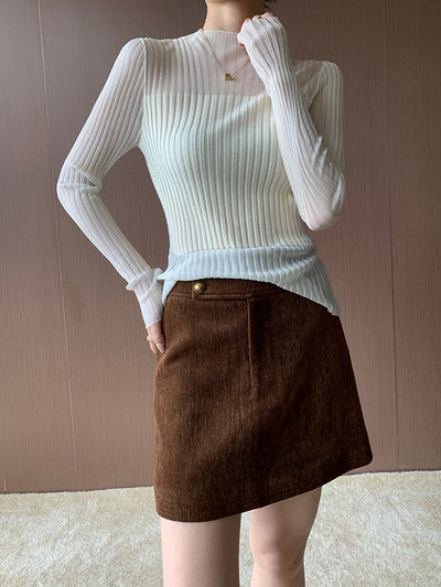 see through long sleeve tops