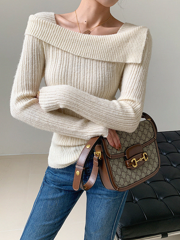 design slim fit sweater
