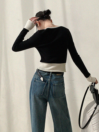 slimming short black tops